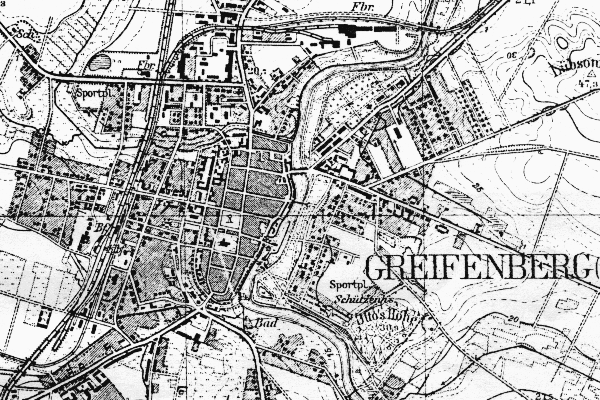 Map of Greifenberg