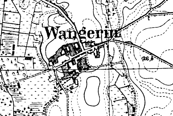 Map of Wangerin