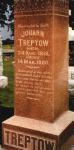 Johann Treptow Grave Marker