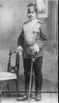 Berthold Blank in WW-I Ulan Cavalry Uniform