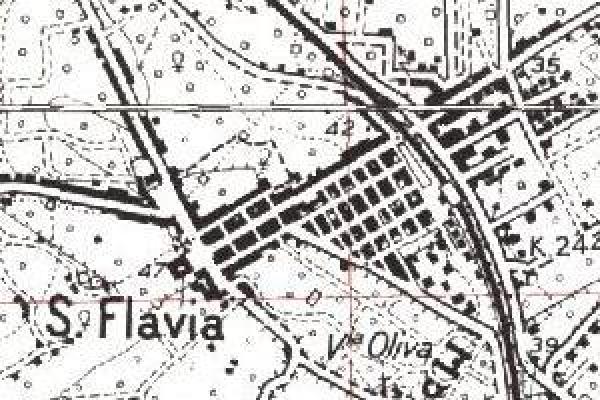 Map of Santa Flavia